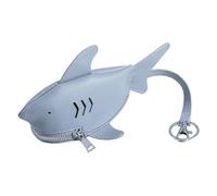 Geldbörse In Haifisch Form Tragbare Reißverschluss Tasche Schlüsselanhänger