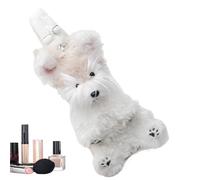 Geldbörse in Hundeform - süßer Plüsch-Rucksack, Aufbewahrung von Tierspielzeug, kompaktes, stilvolles Design, langlebiges, bequemes Material | Pendeln, Einkaufen, Dating, lustiges Accessoire, ideal fü