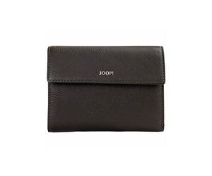 Geldbörse JOOP "Geldbörse Lantea Blocking Aena Purse SH5z", Damen, braun (dunkelbraun), Obermaterial: 100% Rindsleder Leather cow., Kleinlederwaren (72999436-0) dunkelbraun