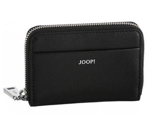 Geldbörse JOOP "lantea aena purse sh5z", Damen, schwarz, Ziegenleder, Basic, Kleinlederwaren Geldbörse, Damen Geldbeutel, Portemonnaie mit Logo (32603618-0)