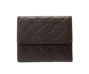 Geldbörse JOOP "leggero stampa simona purse sh4f", Damen, dunkelbraun, Rindsleder, Kleinlederwaren, Damen Geldbeute, Portemonnaie mit JOOP Schriftzug innen (20936127-0) dunkelbraun