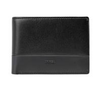 Geldbörse JOOP "manciano alfredo billfold sh5", Herren, schwarz, Leder, unifarben, Basic, Kleinlederwaren Geldbörse, mit RFID SAFE ausgestattet (17079315-0)
