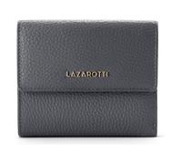 Geldbörse LAZAROTTI "Bologna Leather Geldbörse Leder 12 cm", Damen, grau (dunkelgrau), Leder, Kleinlederwaren (46357563-0) dunkelgrau