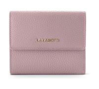 Lazarotti Bologna mittelgroße Leder Geldbörse Damen | mit Druckknopf, 8 Kartenfächer, Münzfach, RFID-Schutz | 12 x 10 x 3 cm (2 Breiten einstellbar)