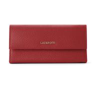 Geldbörse LAZAROTTI "Bologna Leather Geldbörse Leder 19 cm", Damen, rot, Leder, Kleinlederwaren (44172542-0) rot