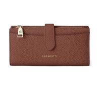 Geldbörse LAZAROTTI "Bologna Leather Geldbörse Leder 20 cm", Damen, braun (cognac), Leder, Kleinlederwaren (88657540-0) cognac