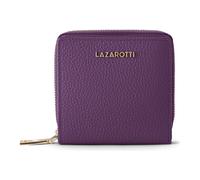 Lazarotti Geldbörse Bologna Leather Damen – 6 Kartenfächer, RFID-Schutz – Lila, 10 cm