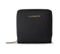 Lazarotti Bologna kompakte Leder Geldbörse Damen | mit Druckknopf, Reißverschlussfach, 6 Kartenfächer, RFID-Schutz | 10 x 10 x 2,5 cm