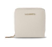 Lazarotti Bologna kompakte Leder Geldbörse Damen | mit Druckknopf, Reißverschlussfach, 6 Kartenfächer, RFID-Schutz | 10 x 10 x 2,5 cm