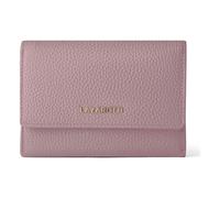Geldbörse LAZAROTTI "Bologna Leather XL Geldbörse mit Zip-Around Fach Leder 14 cm", Damen, rosa, Leder, Kleinlederwaren (44658036-0) rosa