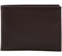 Geldbörse LEVI'S "BATWING BIFOLD ID", Damen, braun, Rindsleder, Kleinlederwaren, Geldbeutel Portemonnaie Herrenbörse Leder (69490213-0) braun
