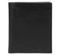 Geldbörse MANO "MANO Herren, Damen LIGATUS echt Leder", Damen, schwarz, Leder, unifarben, Kleinlederwaren, echt Leder (99071042-0) schwarz