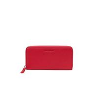 Geldbörse MARC O'POLO "aus natürlichem Rindleder", Damen, shiny rot, Leder, unifarben, Kleinlederwaren (46804615-0) shiny rot