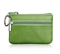 Geldbörse mit einzelnem Reißverschluss, echtes Leder, für Visitenkarten, Notizen, Organizer für Vatertag, Muttertag, Geschenke, Game-Controller, Schlüsselanhänger, Spiele-Controller, Griff