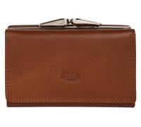 Geldbörse PIKÉ, Damen, braun (cognac), Leder, leicht glänzend, unifarben, Kleinlederwaren, echt Leder (89983524-0) cognac