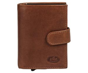 Geldbörse PIKÉ, Damen, braun, Leder, leicht glänzend, unifarben, Kleinlederwaren, echt Leder (32619618-0) braun
