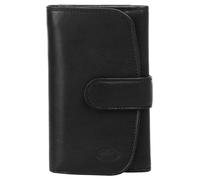 Geldbörse PIKÉ, Damen, schwarz, Leder, gepflegt, Kleinlederwaren, echt Leder (20653762-0) schwarz