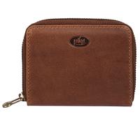 Geldbörse PIKÉ "PIKÉ Herren, Damen echt Leder", Damen, braun, Leder, leicht glänzend, unifarben, Kleinlederwaren, echt Leder (71460744-0) braun