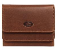 Geldbörse PIKÉ "PIKÉ Herren, Damen echt Leder", Damen, braun, Leder, leicht glänzend, unifarben, Kleinlederwaren, echt Leder (43817557-0) braun