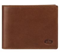 Geldbörse PIKÉ "PIKÉ Herren echt Leder", Herren, braun, Leder, leicht glänzend, unifarben, Kleinlederwaren, echt Leder (59816528-0) braun