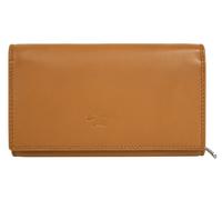 Geldbörse SAMANTHA LOOK, Damen, gelb, Leder, leicht glänzend, unifarben, Kleinlederwaren, echt Leder (45379760-0) gelb