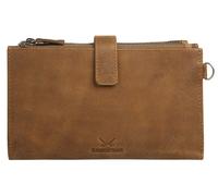 Geldbörse SANSIBAR "SANSIBAR SYLT", Damen, braun (cognac), Leder, vintage, Kleinlederwaren Geldbörse, echt Leder (99834020-0)