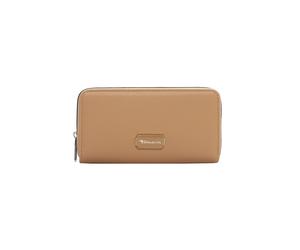 Geldbörse TAMARIS "Geldbörse TAS Katharina", Herren, beige (sand 420), Obermaterial: 60% Polyurethan PU. 40% Polyester PES., Kleinlederwaren (18820860-0) sand 420