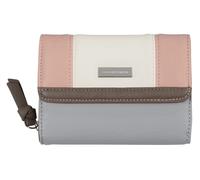 TOM TAILOR Geldbörse Juna, in sportlicher Farbkombi Einheitsgröße blau Taschen Unisex Einheitsgröße rosé, weiß, grau