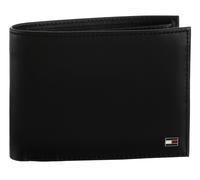 Geldbörse TOMMY HILFIGER "ETON CC AND COIN POCKET", Herren, schwarz, Leder, gepflegt, unifarben, Basic, Kleinlederwaren, in schlichter Optik (56425617-0) schwarz