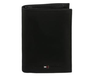 Geldbörse TOMMY HILFIGER "JOHNSON N/S WALLET W/COIN POCKET", Herren, schwarz, Leder, Basic, Kleinlederwaren, aus echtem Leder im Hochformat (58098857-0) schwarz