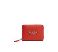 Geldbörse TOMMY JEANS "TJW BOLD MED ZA", Damen, rot, Lederimitat, Kleinlederwaren, Damen Geldbeutel, Portemonnaie mit Logo-Schmuckelement (27339207-0) rot