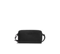 Geldbörse TOMMY JEANS "TJW MUST PURSE WALLET LARGE ZA", Damen, schwarz, Lederimitat, unifarben, Basic, Kleinlederwaren, Damen Geldbeutel, Portemonnaie mit verstellbarem Trageriemen (84738567-0) schwar