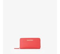 Geldbörse VALENTINO BAGS "BRIXTON", Damen, rot, Lederimitat, Kleinlederwaren, Damen, Geldbeutel, Portemonnaie mit umlaufendem Reißverschluss (84284456-0) rot