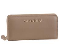Geldbörse VALENTINO BAGS "DIVINA", Damen, grau (taupe), Lederimitat, Kleinlederwaren, Geldbeutel Portemonnaie Damenbörse (84792402-0) taupe
