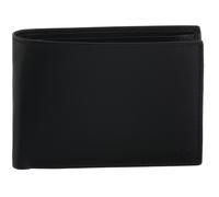 Geldbörse VALENTINO BAGS "MANDRIN", schwarz (nero), Leder, Basic,klassisch,elegant, Kleinlederwaren, Geldbeutel Herrenbörse Portemonnaie (58684717-0) nero