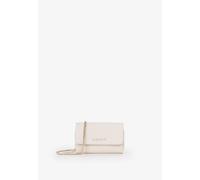 Geldbörse VALENTINO BAGS "ZERO RE", Damen, ecru, Lederimitat, Basic, Kleinlederwaren, Handtasche Damen Tasche Damen Schultertasche Kettentasche (23525700-0) ecru