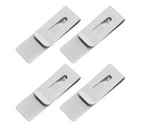 Geldklammern Schlankes Metall 4 Stück-Pack aus Edelstahl