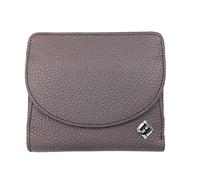 Geldtasche Damen klein, Reise Portemonnaie, viele Fächer, Leder Flieder, RFID Blocker, Münzfach groß | Wiener Schachtel, Geldbörse Portmonee Geldbeutel Damengeldbörse Damenportemonnaie Damengeldbeutel