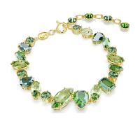 Gema Armband, Verschiedene Schliffe, Grün, 18K Goldbeschichtet OS