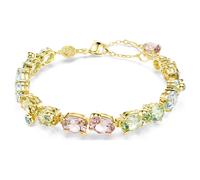 Gema Armband, Verschiedene Schliffe, Mehrfarbig, 18K Goldbeschichtet OS
