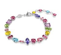 Gema Armband, Verschiedene Schliffe, Mehrfarbig, Rhodiniert OS