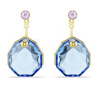 Gema Ohrring-Jackets, Blau, Goldlegierungsschicht OS