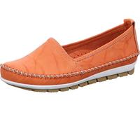 Gemini 003122-01 Schuhe Damen Ballerina Slipper Mokassins, Größe:39 EU, Farbe:Orange