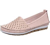 Gemini 003128-85 Schuhe Damen Ballerina Slipper Mokassins, Größe:41 EU, Farbe:Rosa