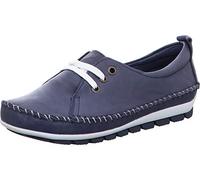 Gemini 311278-01-802 Damen Schnürschuhe Halbschuhe Leder Slipper, Größe:37 EU, Farbe:Blau