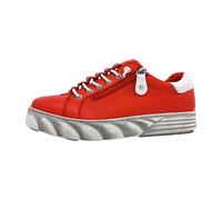 343850-02 ANILINA SCHNUERSCHUH ROT/Weiss Gr. 36