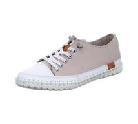 Gemini Damen Schnürschuh Anilina 395610-02 mit losen Einlagen, Gummisohle Grau Größe 40