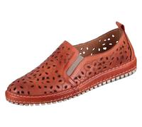 Gemini Anilina Slipper 336434-02-610 Leder Rot (papaya), 39