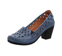 Gemini Bequeme Pumps für Damen, blau, Größe 37 EU