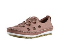 Gemini Bequeme Schnürschuhe für Damen, beige, Größe 38 EU